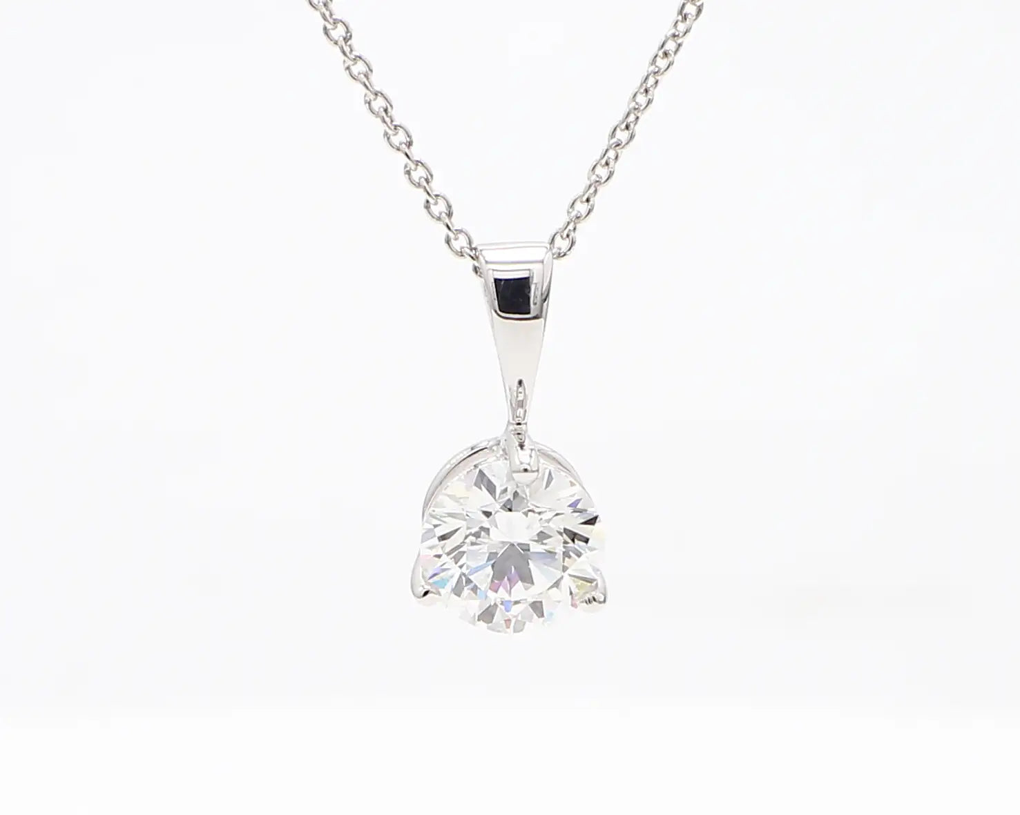 Pendant - 0.25 ct - 14k White Gold
